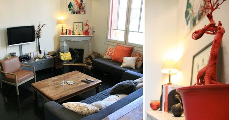 Rénovation d'un appartement ancien modernisé par parquet noir, décloisonnement - Julie Béringué Architecte d'intérieur à Toulouse