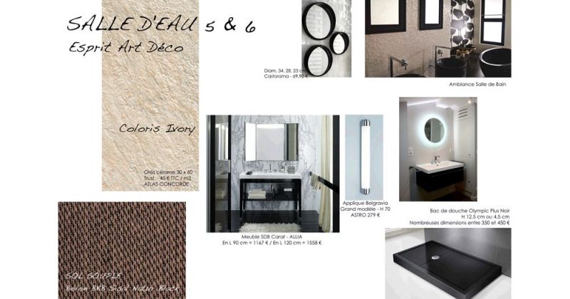 Rénovation d'un hôtel de charme - Julie Béringué Architecte d'intérieur à Toulouse